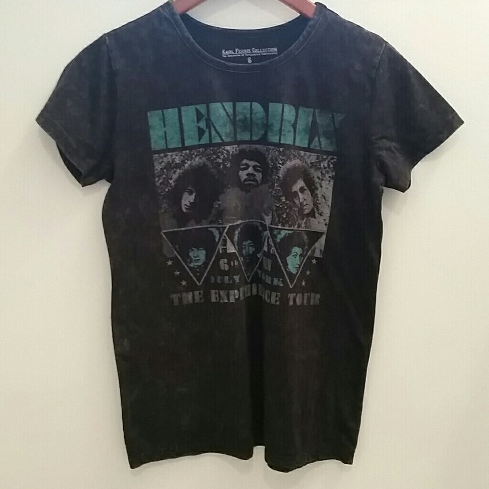 Hendrix Karl Ferris Collection Tour T-shirt Size Small Graphic Tee